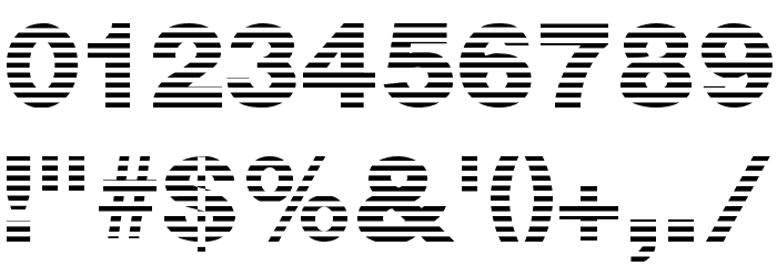 BigBlue Font OTHER CHARS