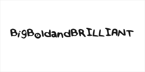 BigBoldandBRILLIANT Logo