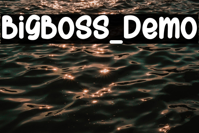 BigBoss_Demo Example 3