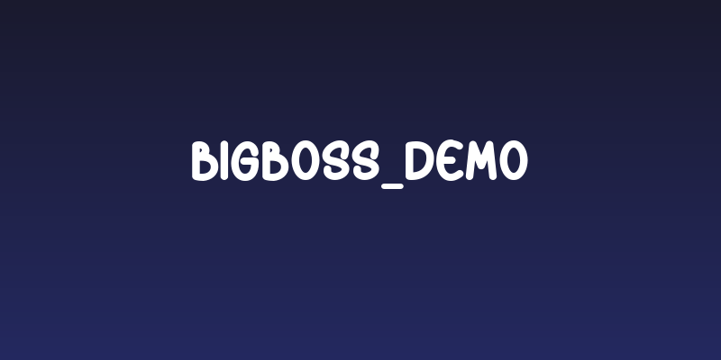BigBoss_Demo Social Header
