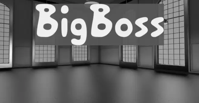 BigBoss Font examples