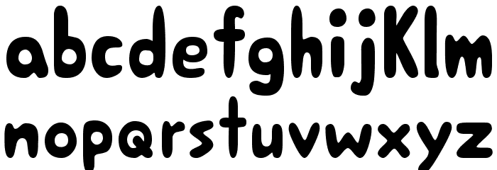 BigBoss Font LOWERCASE