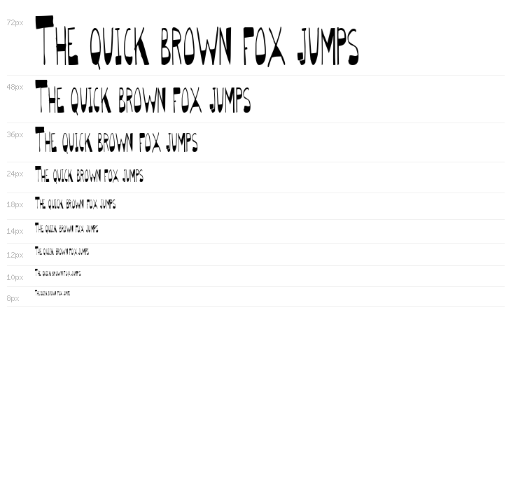 BigBottomTall Skinny Waterfall