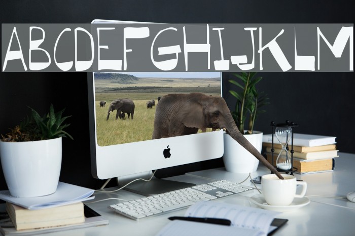 BigBottom Font examples