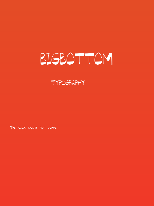 BigBottom Poster