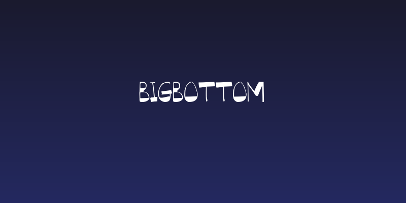 BigBottom Social Header