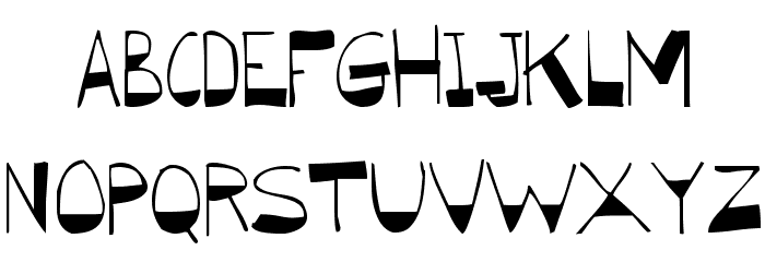 BigBottom Font LOWERCASE