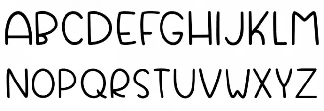 BigBoy Schriftart Groß