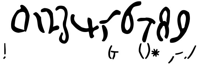 BigCaesar-Medium Font OTHER CHARS