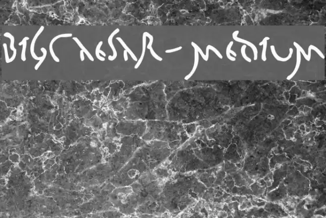 BigCaesar-Medium Font examples