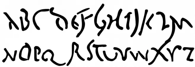 BigCaesar-Medium 字体 小写
