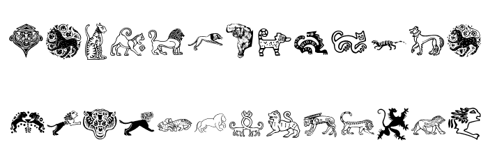 BigCats Font LOWERCASE