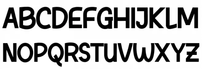 BigDreamsPersonalUse フォント 大文字