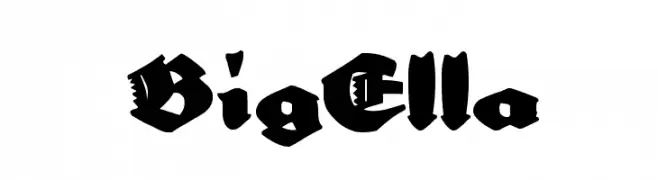 BigElla  Descarca Fonturi Gratis