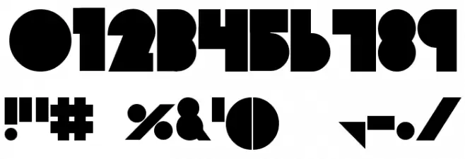 BigFatUglyCow Font OTHER CHARS