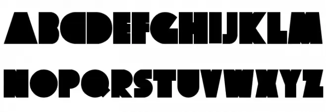 BigFatUglyCow Schriftart Groß