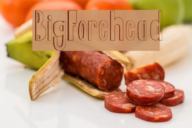 BigForehead Example 2