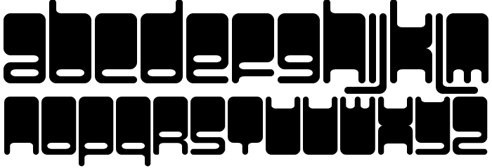 BigHeadMofo Font LOWERCASE