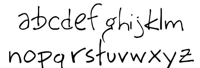 BigMisterC Font LOWERCASE