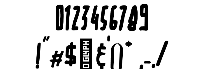 BigMom Regular Font OTHER CHARS