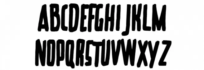 BigMom Regular Шрифта ВЕРХНИЙ