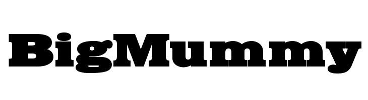 BigMummy Font