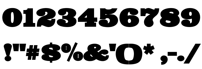 BigMummy Font OTHER CHARS