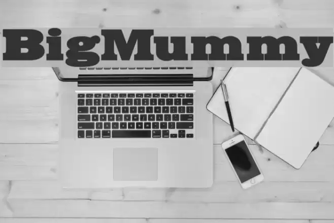 BigMummy Fonte examples