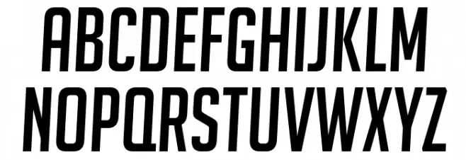BigNoodleTitling Oblique Font Litere mari