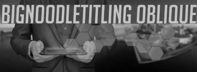 BigNoodleTitling Oblique Fuentes examples