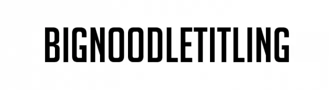 BigNoodleTitling  Descarca Fonturi Gratis
