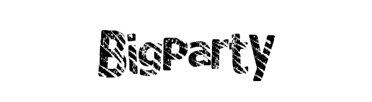 BigParty  Descarca Fonturi Gratis
