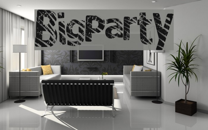 BigParty Font examples