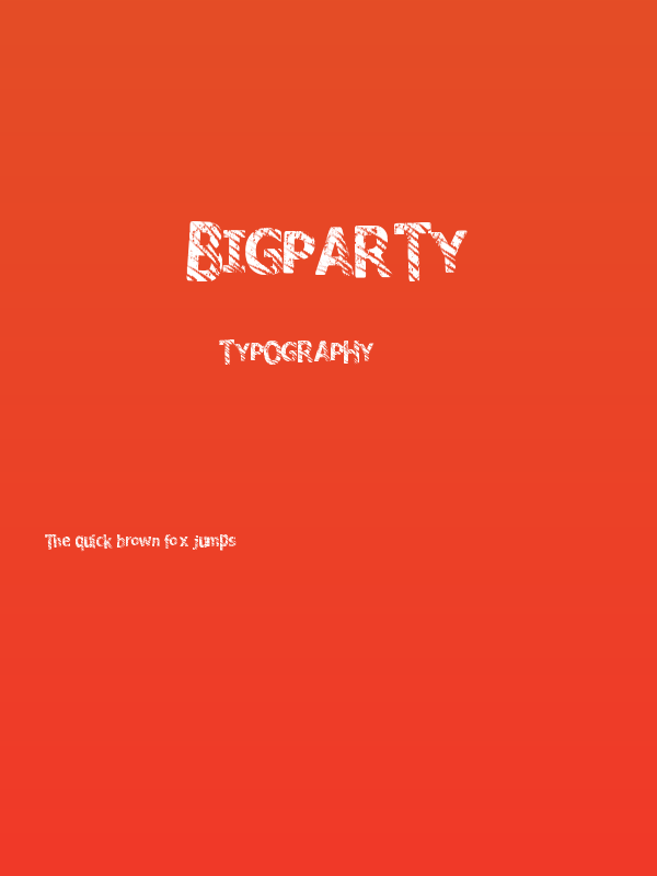 BigParty Poster