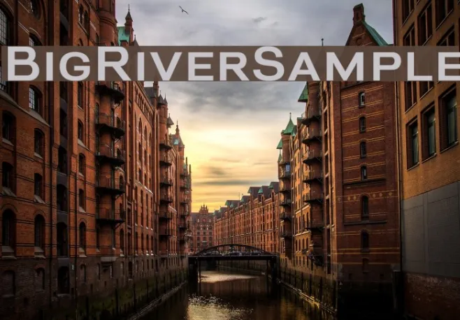 BigRiverSample Example 1