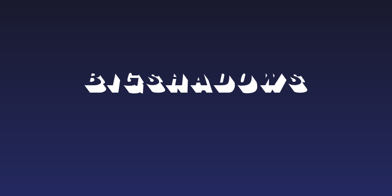 BigShadows Social Header