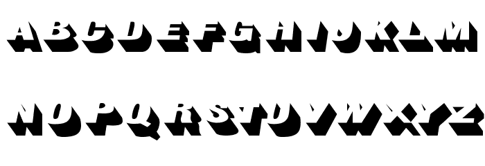 BigShadows Font LOWERCASE