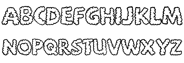 BigSmoke Font LOWERCASE