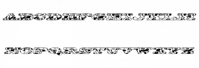 BigSpit Schriftart Groß