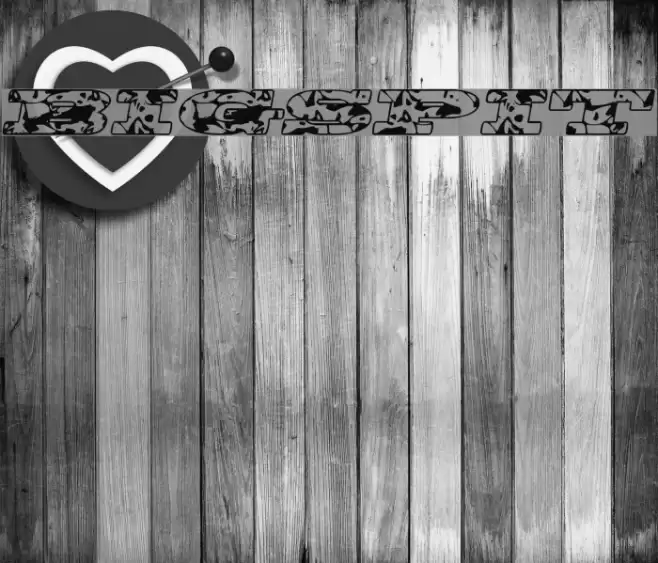 BigSpit Font examples