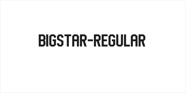 BigStar-Regular Logo