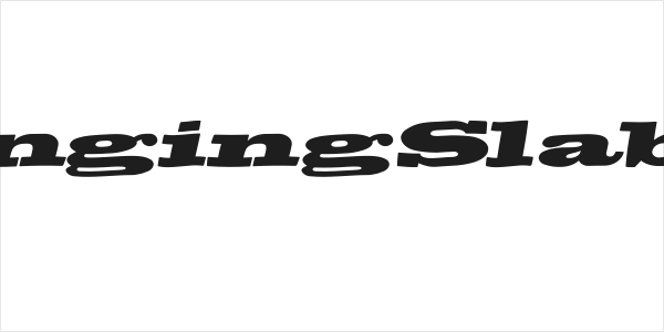 BigSwingingSlabS-Italic Logo