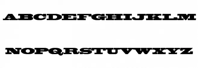 BigSwingingSlabS Шрифта ВЕРХНИЙ