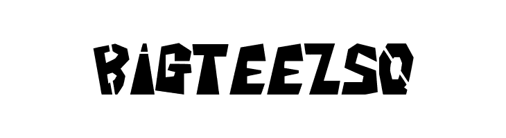 BigTeezSq  les polices de caractères gratuit tlcharger