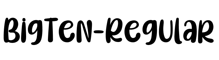 BigTen-Regular  नि: शुल्क फ़ॉन्ट्स डाउनलोड