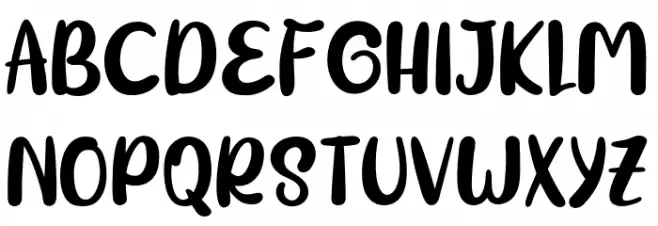 BigTen-Regular 字体 大写