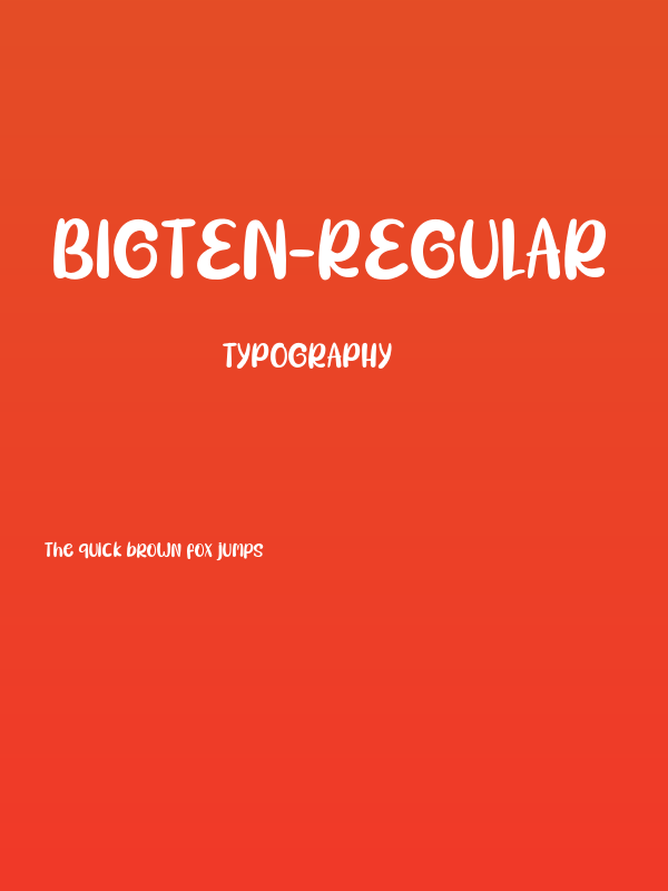 BigTen-Regular Poster