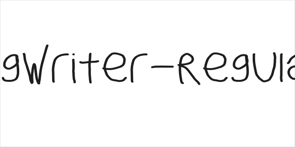 BigWriter-Regular Logo