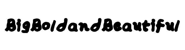 Big__Bold__and_Beautiful  لخطوط تنزيل