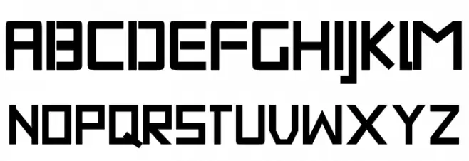 Big خط أحرف صغيرة